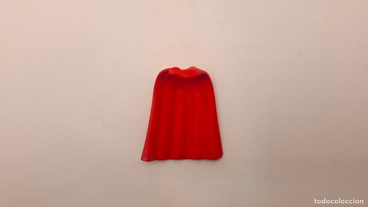 Playmobil: PLAYMOBIL CAPA MEDIEVAL CIUDAD OESTE PIRATAS ROMANOS COLOR ROJA