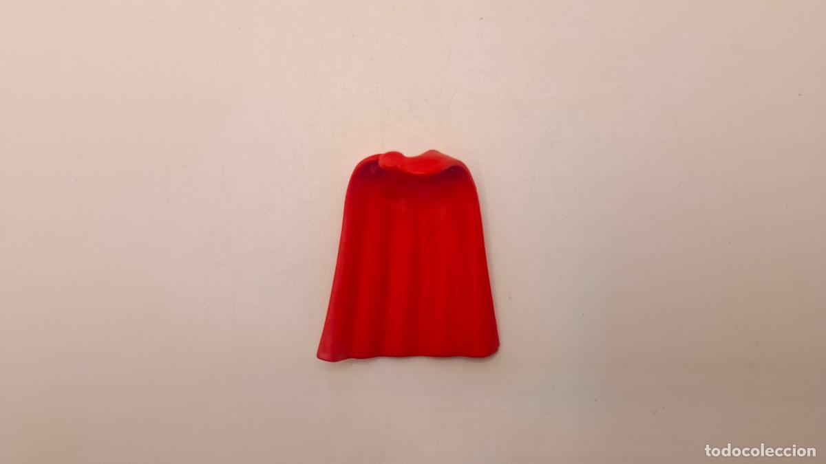 Playmobil: PLAYMOBIL CAPA MEDIEVAL CIUDAD OESTE PIRATAS ROMANOS COLOR ROJA