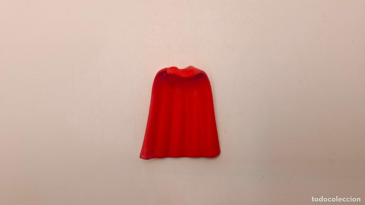 Playmobil: PLAYMOBIL CAPA MEDIEVAL CIUDAD OESTE PIRATAS ROMANOS COLOR ROJA