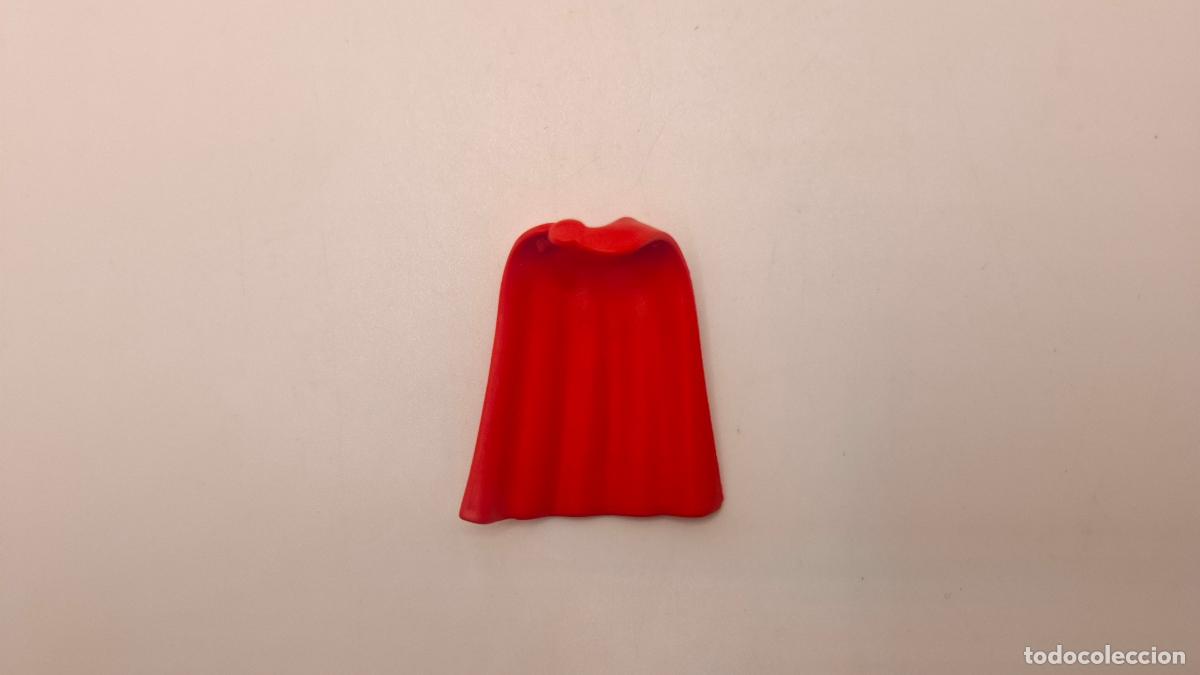 Playmobil: PLAYMOBIL CAPA MEDIEVAL CIUDAD OESTE PIRATAS ROMANOS COLOR ROJA