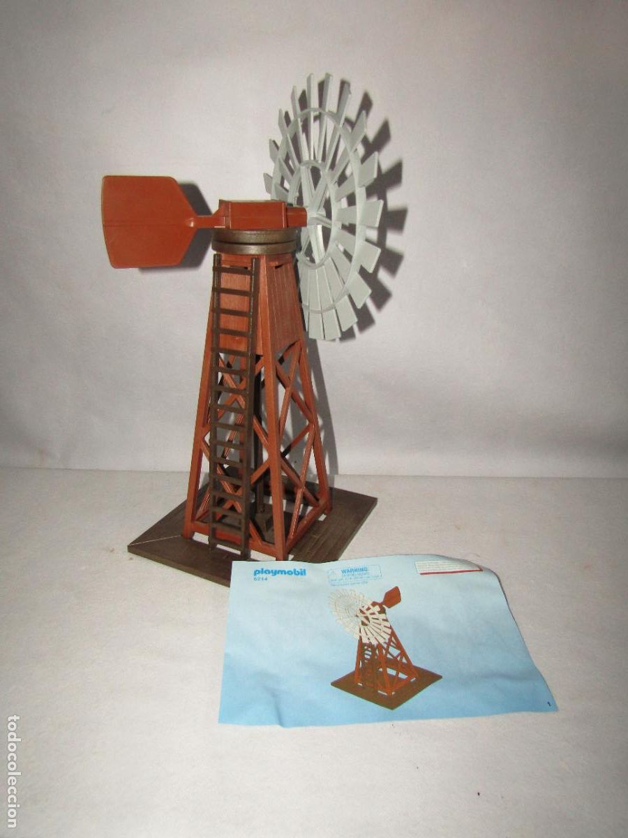 Playmobil: Molino de Viento Ref. 6214 Oeste Americano Serie Western de PLAYMOBIL