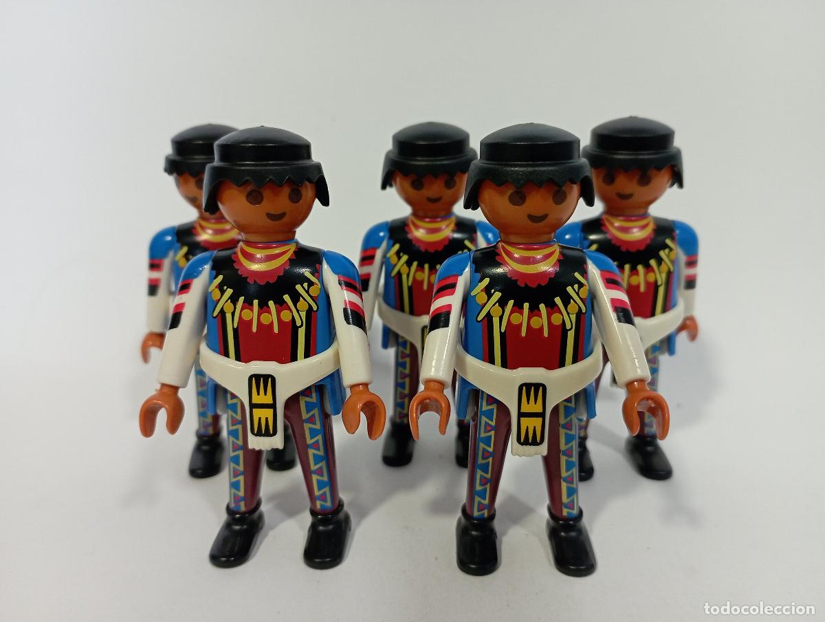 Playmobil: PLAYMOBIL 5 FIGURAS INDIOS OESTE - Foto 1