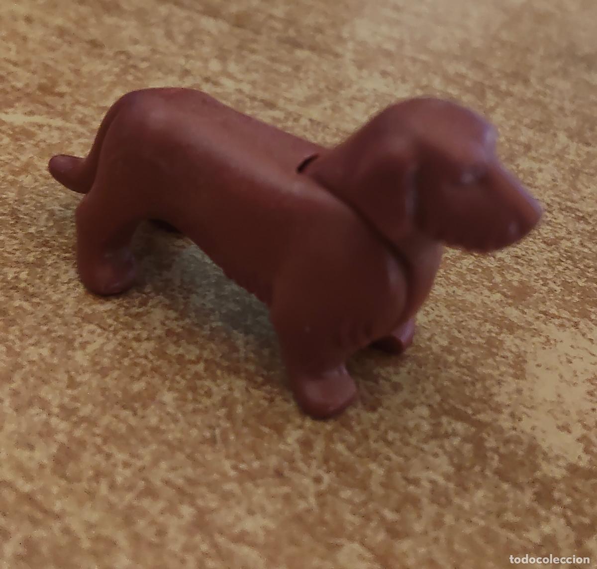 Playmobil: Antigua figura Perro salchicha de Playmobil