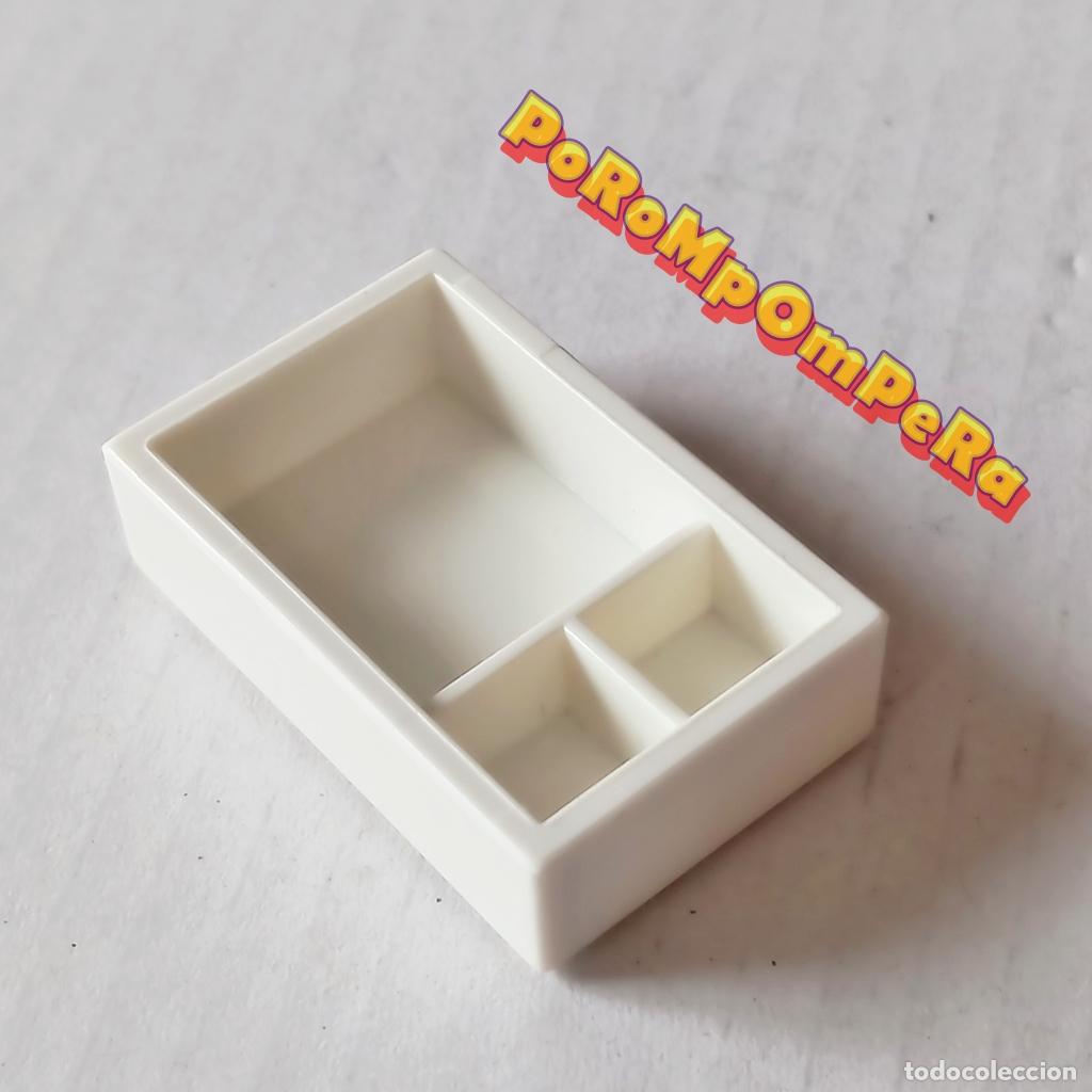 Playmobil: PLAYMOBIL CAJA RECTANGULAR BLANCA COMPARTIMENTOS - SET/S POR DETERMINAR J3 - Foto 1