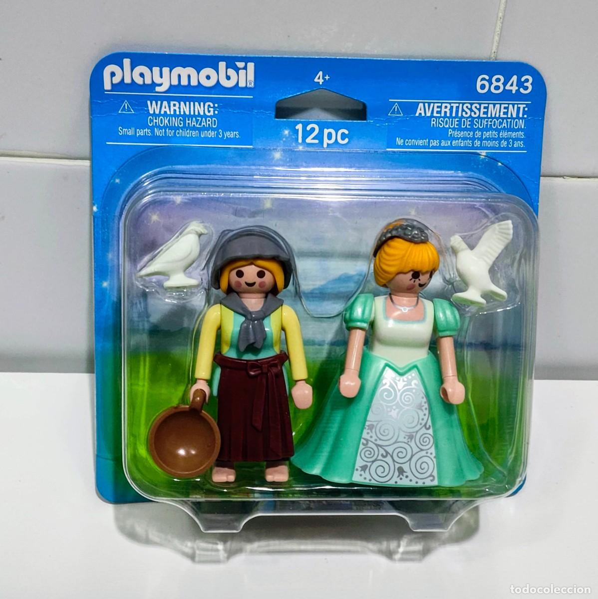 Playmobil: PLAYMOBIL DUO PACK PRINCESA Y GRANJERA REF. 6843 - Foto 1
