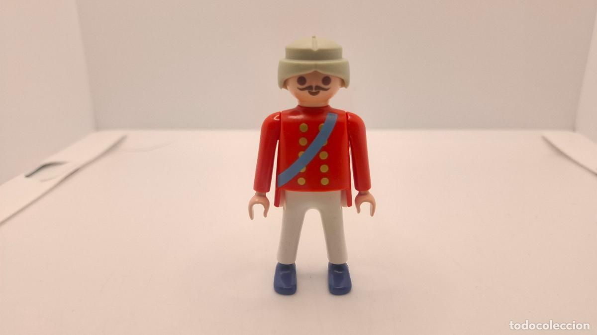 Playmobil: PLAYMOBIL SOLDADO INGLES CASACA ROJA BAYONETA PIRATA BARCO 3054 3795