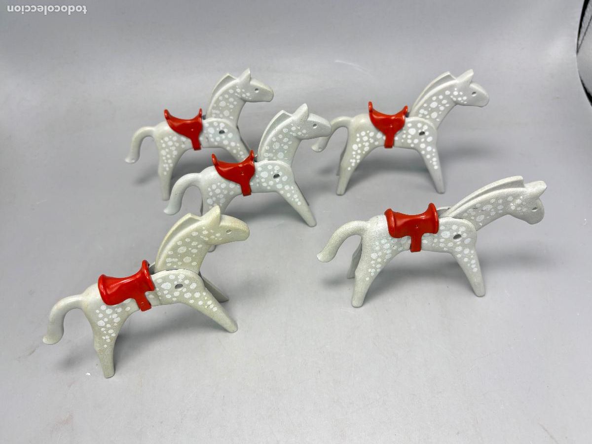 Playmobil: PLAYMOBIL lote caballo con silla de montar