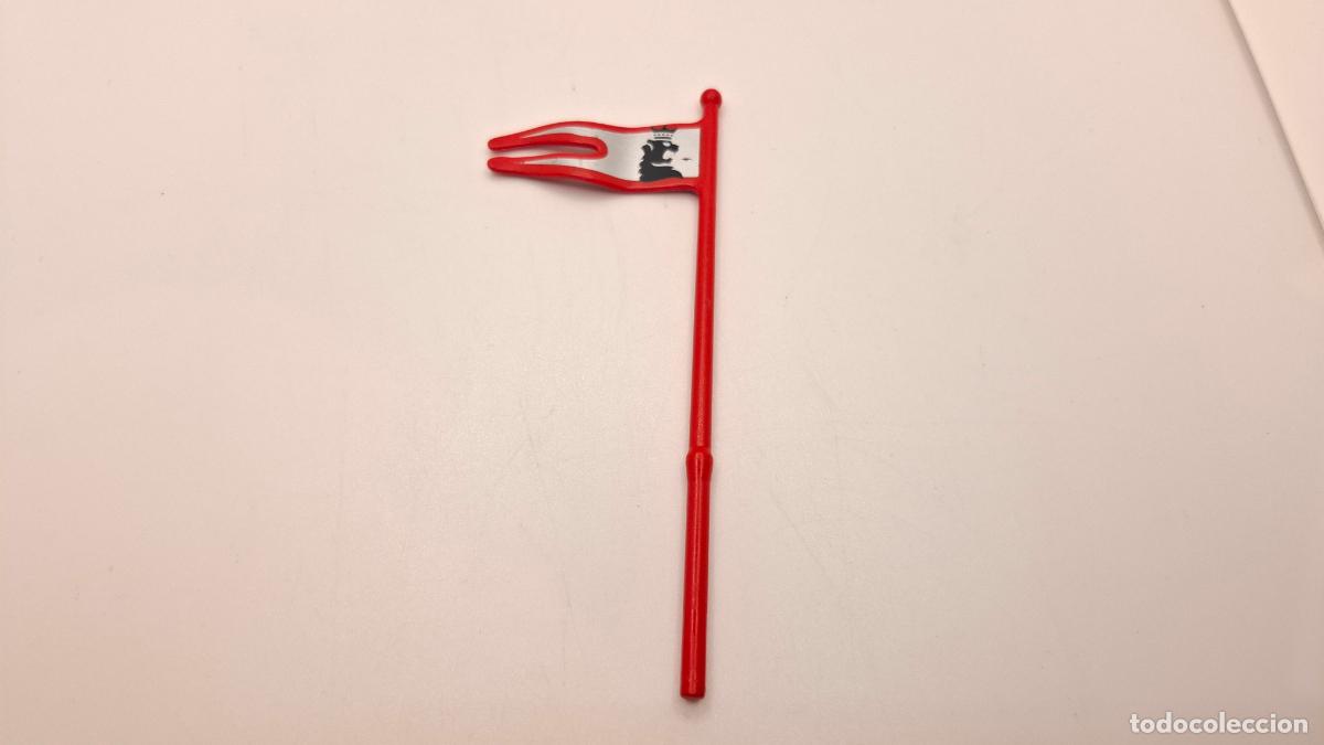 Playmobil: PLAYMOBIL BANDERIN BANDERA ENTANDARTE MEDIEVAL GUERRERO SOLDADO