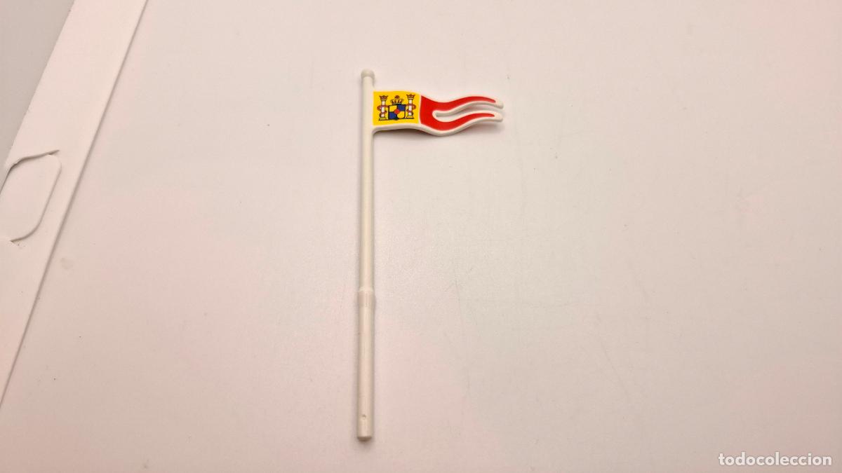 Playmobil: PLAYMOBIL BANDERIN BANDERA ENTANDARTE MEDIEVAL GUERRERO SOLDADO