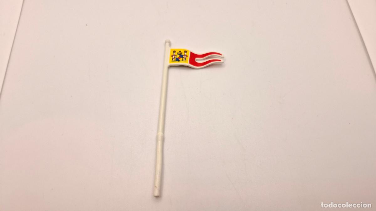 Playmobil: PLAYMOBIL BANDERIN BANDERA ENTANDARTE MEDIEVAL GUERRERO SOLDADO