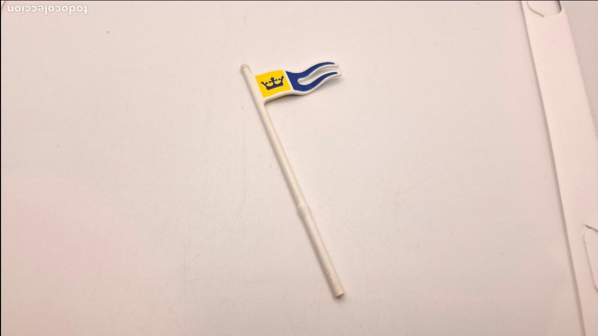 Playmobil: PLAYMOBIL BANDERIN BANDERA ENTANDARTE MEDIEVAL GUERRERO SOLDADO