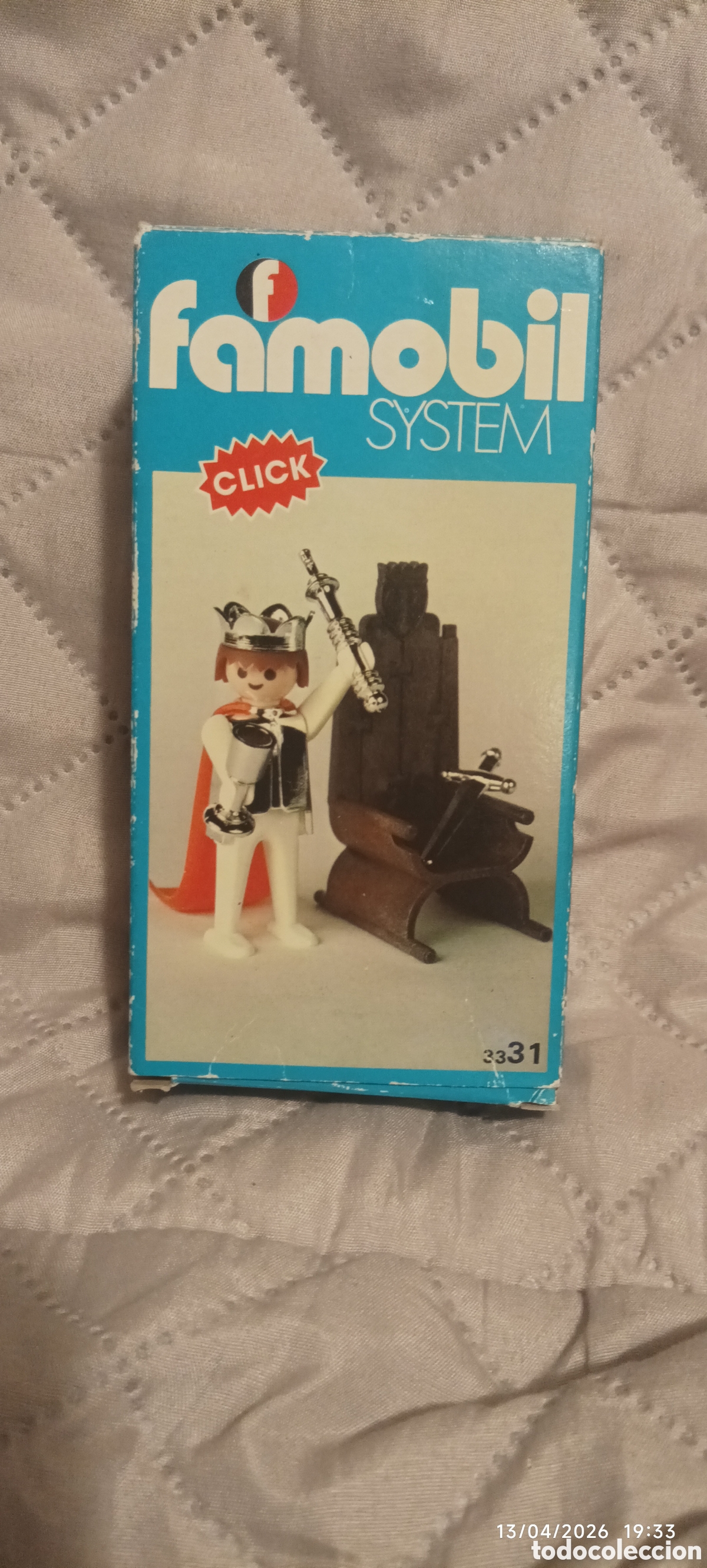 Playmobil: Famobil Rey Medieval ref.3331 en caja