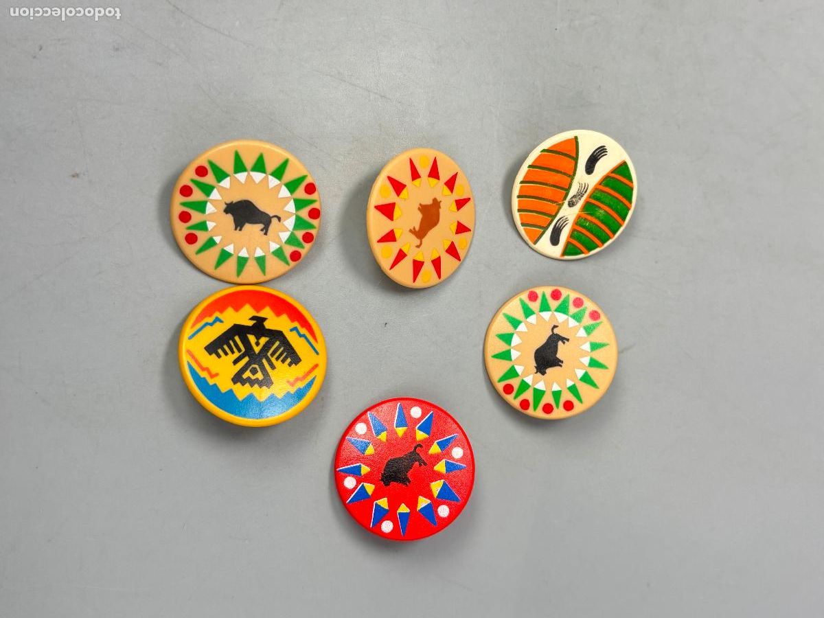 Playmobil: Playmobil lote escudo redondo indio oeste