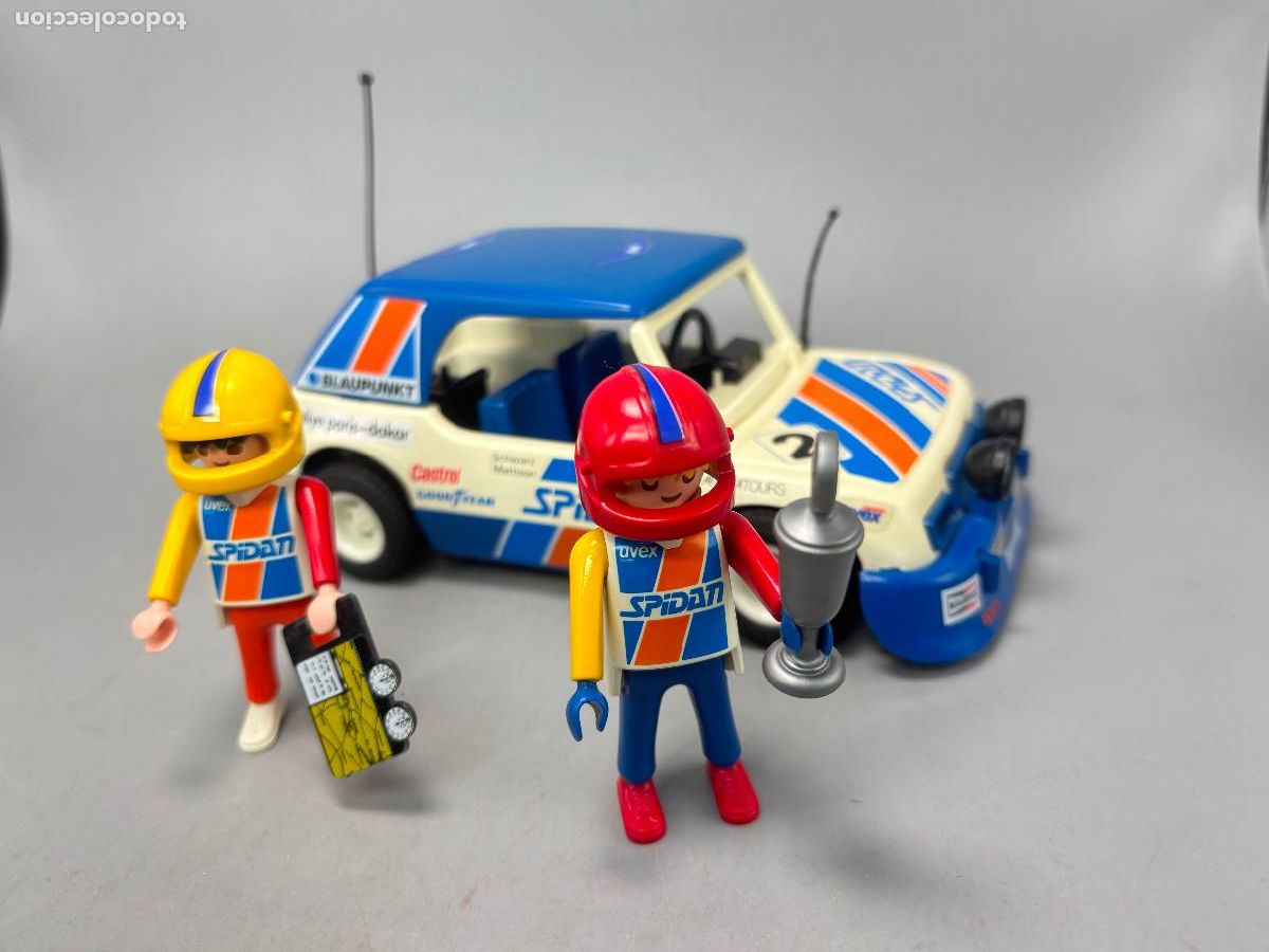 Playmobil: Playmobil 3753 coche rally defecto techo