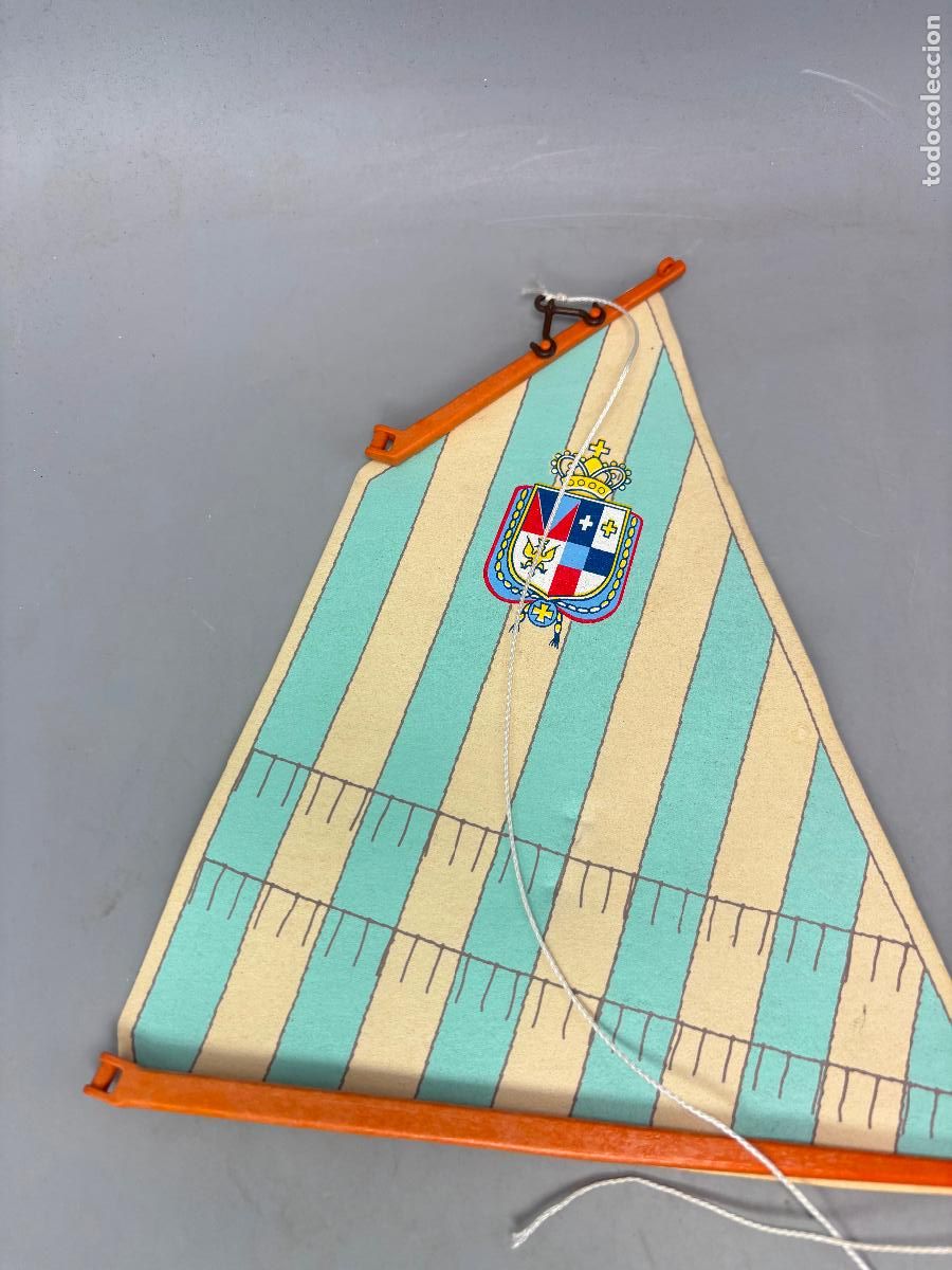 Playmobil: Playmobil 3055 bandera con soportes goleta inglesa