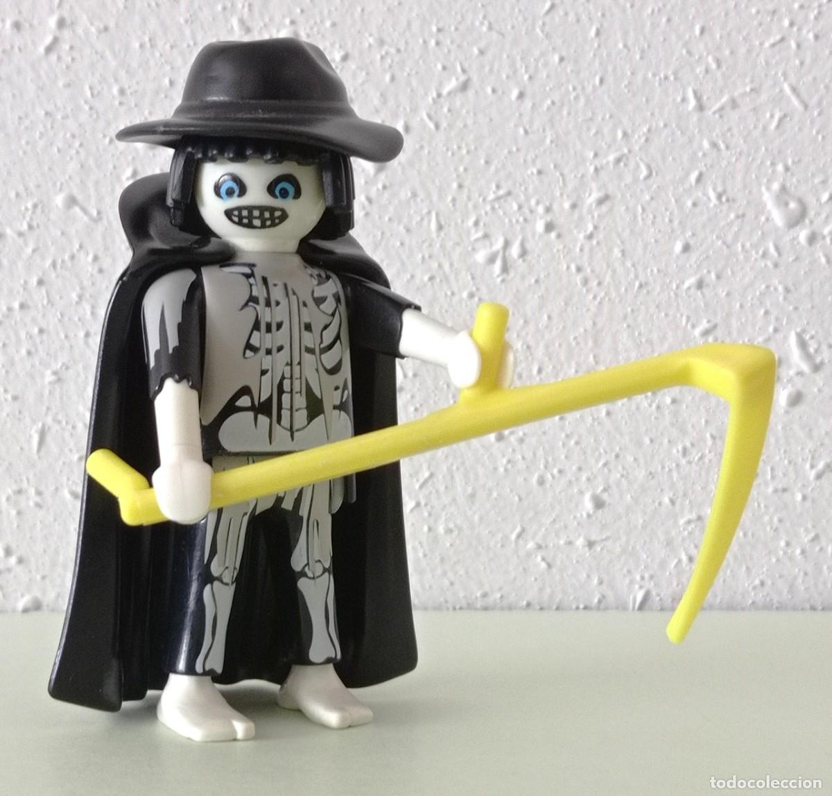 Playmobil: PLAYMOBIL. MUERTE CON GUADA&Ntilde;A. HALLOWEEN, FANTASMA...
