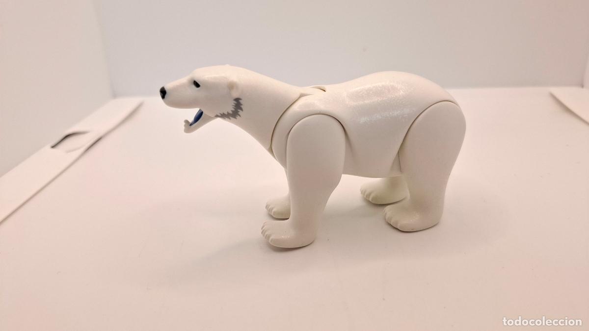 Playmobil: PLAYMOBIL OSO POLAR BLANCO ANIMAL