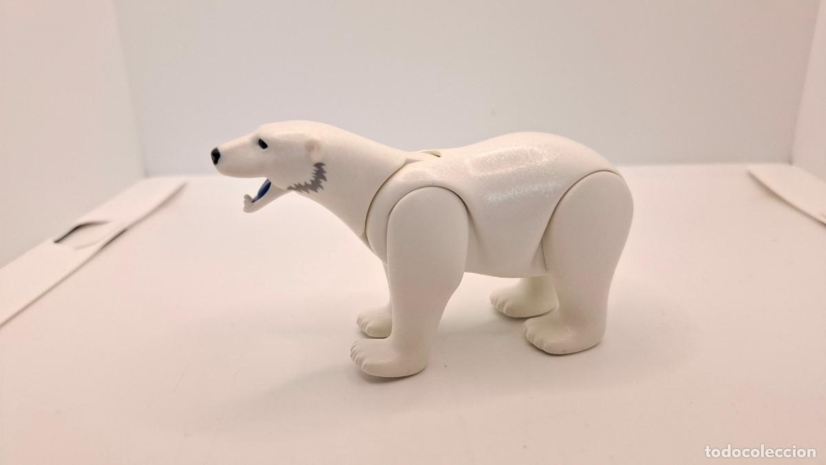 Playmobil: PLAYMOBIL OSO POLAR BLANCO ANIMAL