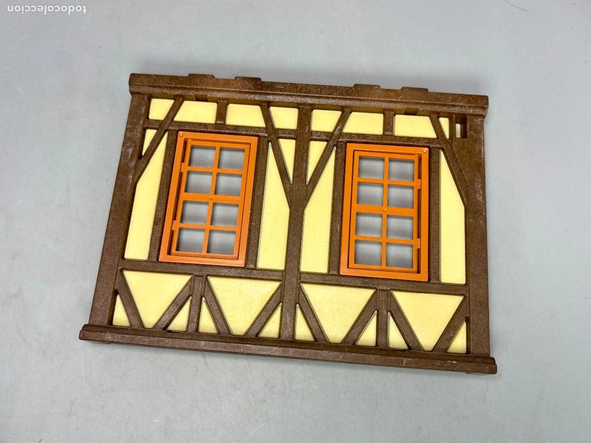 Playmobil: Playmobil pared trasera con ventanas torre castillo medieval
