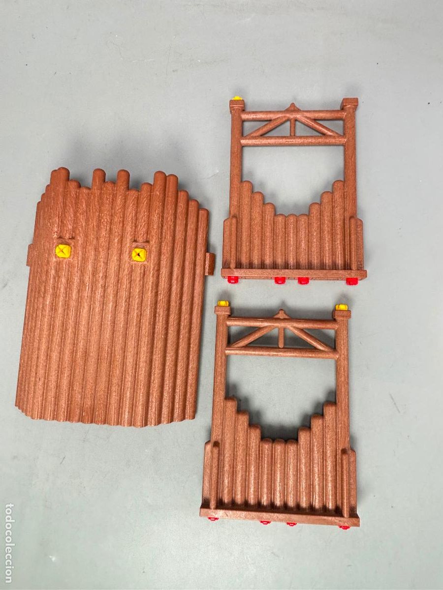 Playmobil: Playmobil 3151 base y pared torre fuerte vikingo