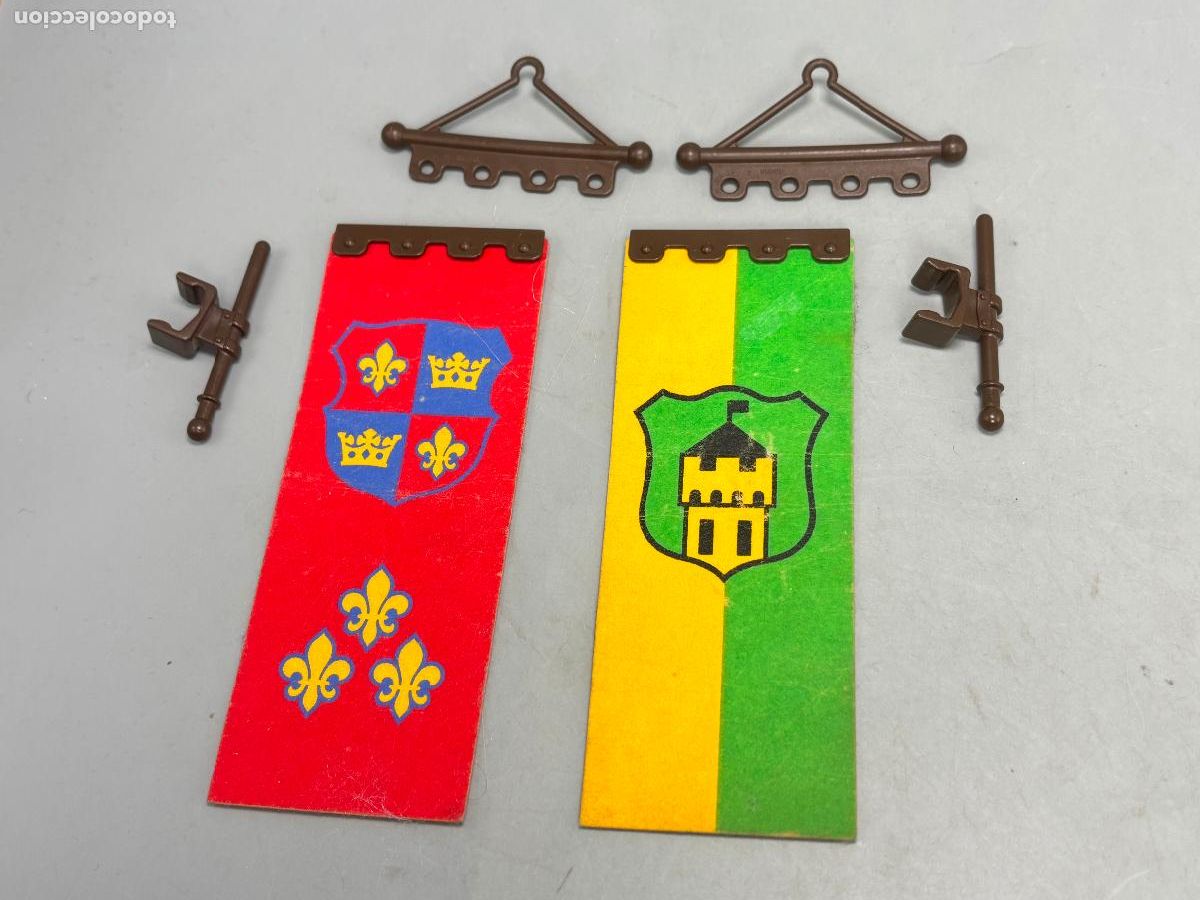 Playmobil: PLAYMOBIL 3666 ESTANDARTE CON SOPORTES castillo