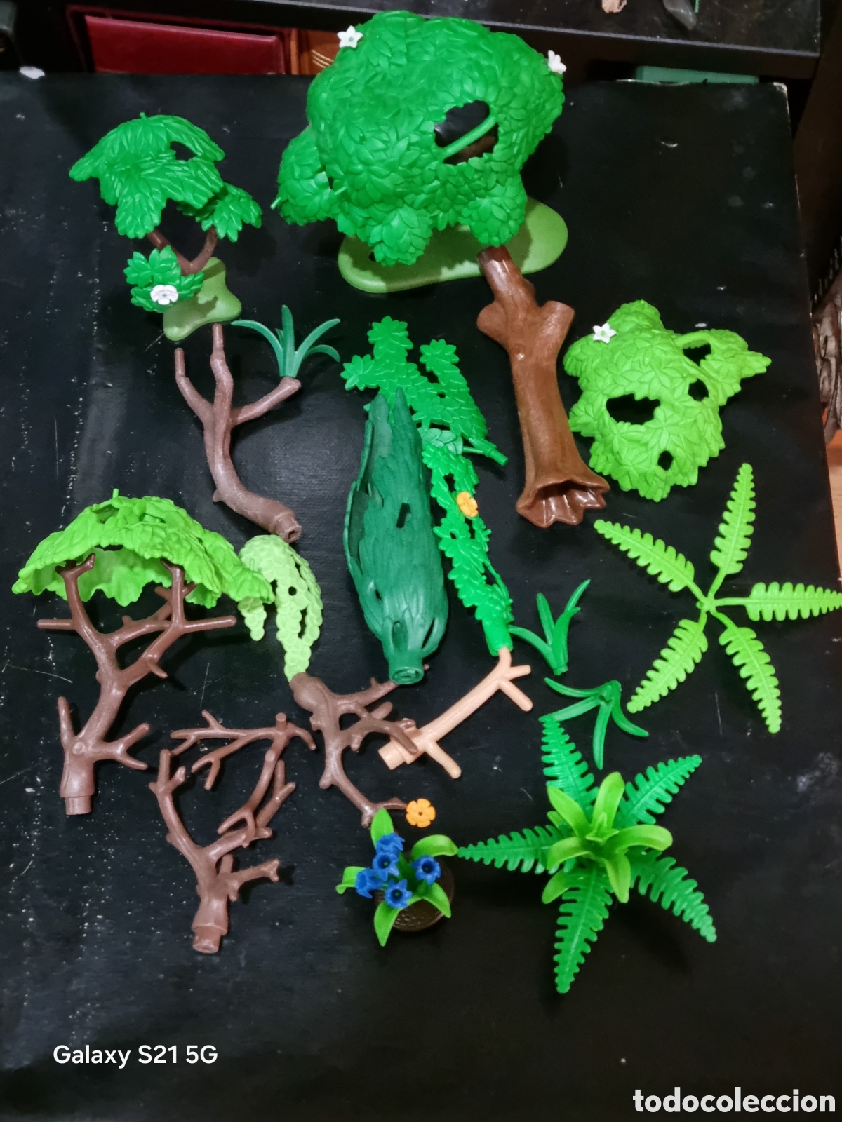 Playmobil: LOTE DE &Aacute;RBOLES Y PLANTAS PLAYMOBIL