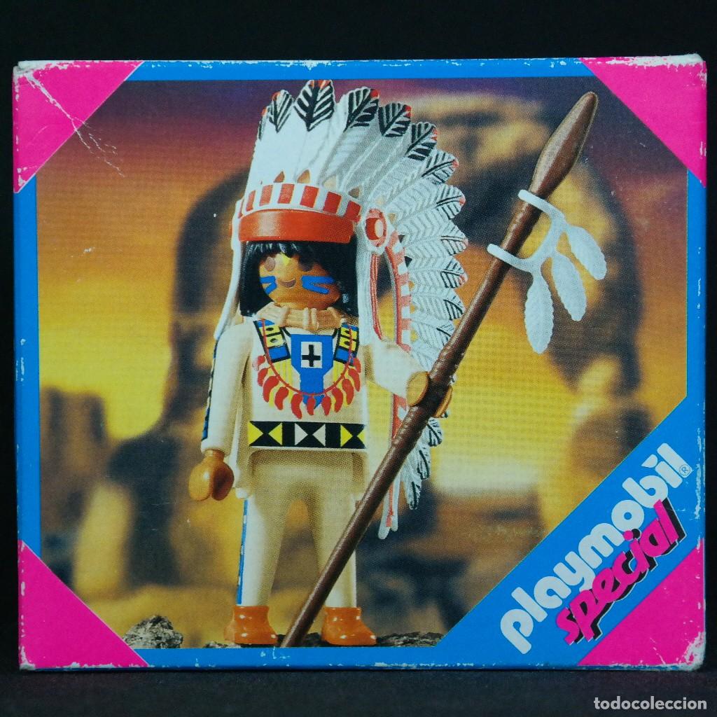 Playmobil: Playmobil jefe indio ref.4589 con caja cerrada ☼