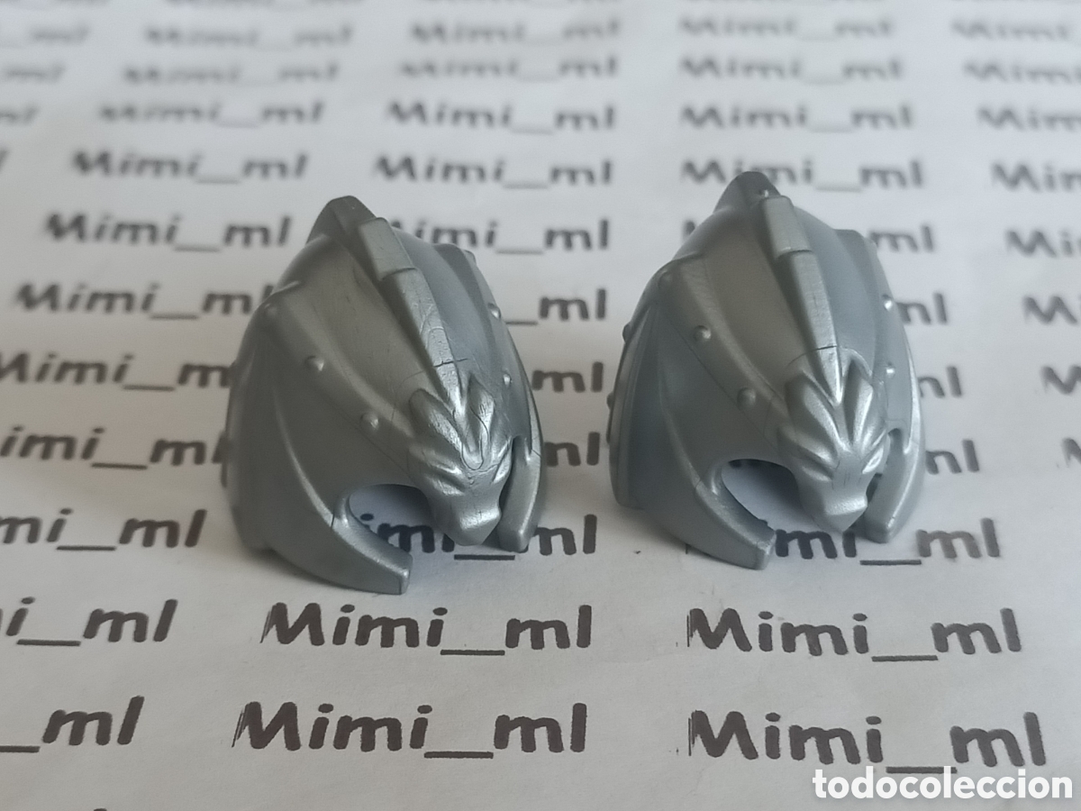 Playmobil: Playmobil 2 cascos caballero medieval drag&oacute;n