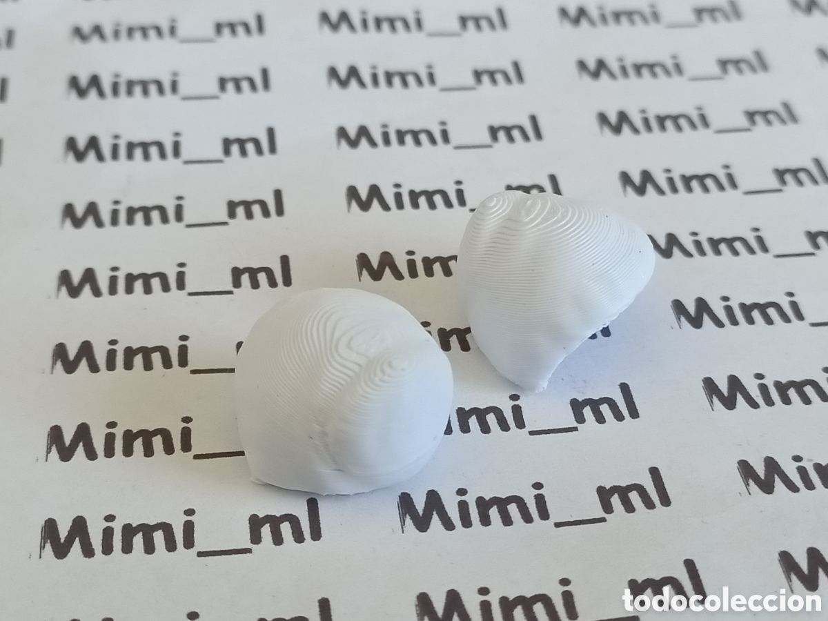 Playmobil: Playmobil 2 pa&ntilde;uelos blancos cabeza ni&ntilde;a cofia gorro