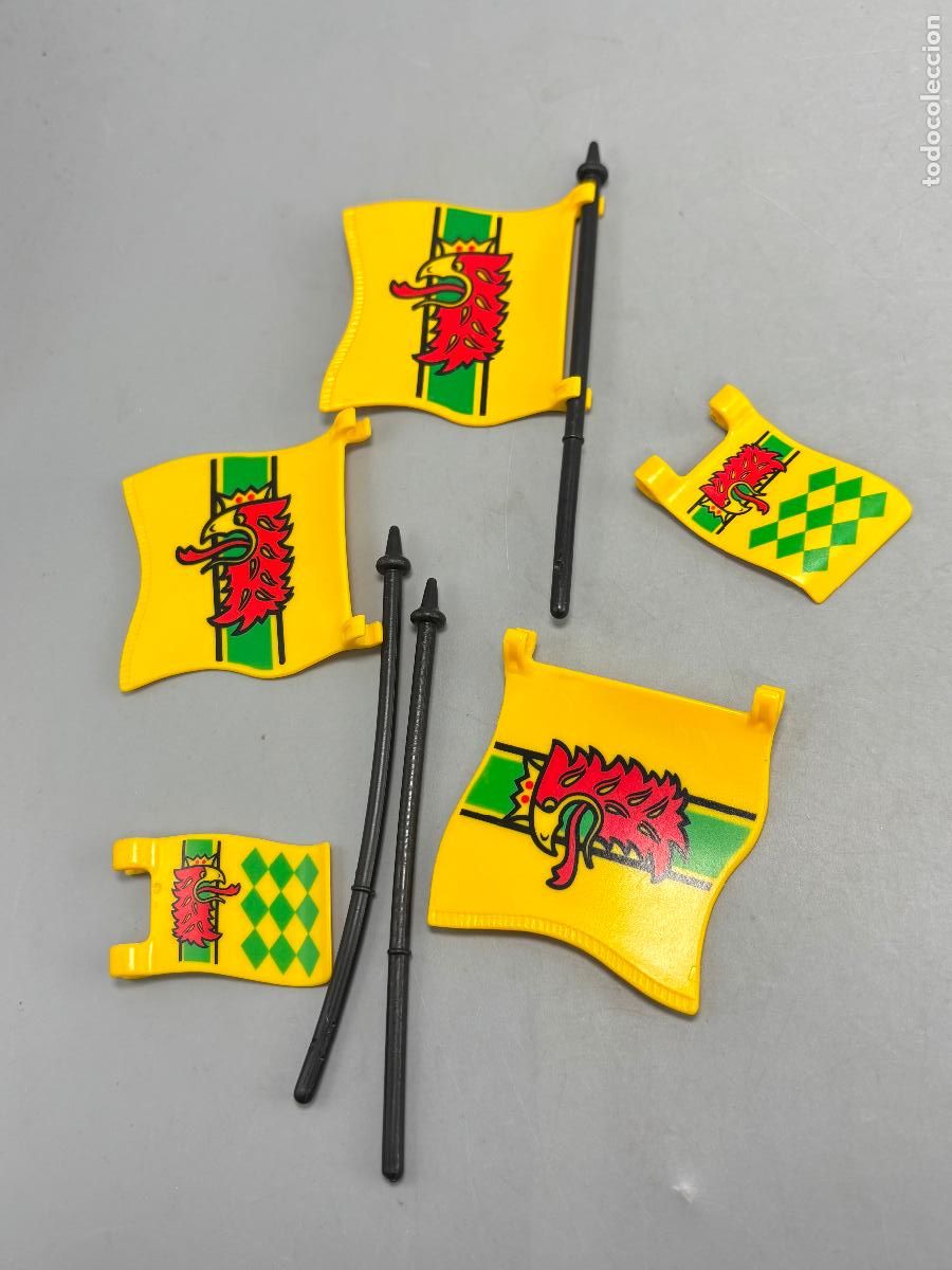 Playmobil: PLAYMOBIL 3887 bandera torre asalto