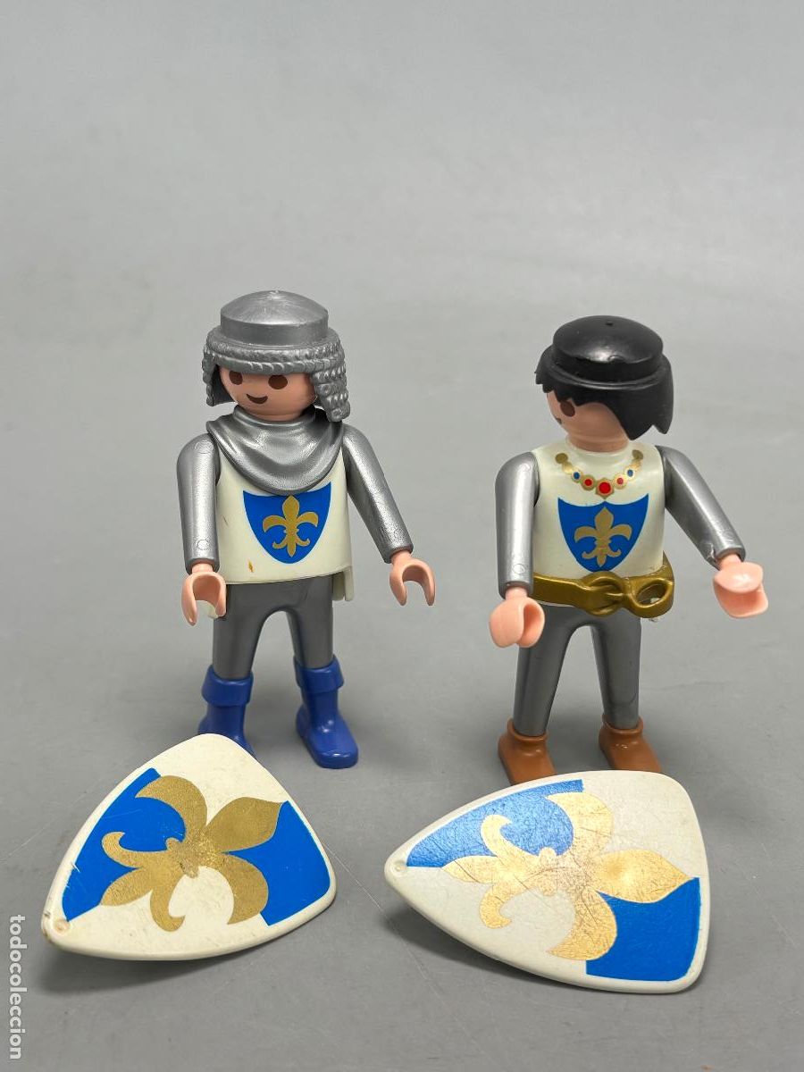 Playmobil: PLAYMOBIL 4547 lote figura y escudo soldado medieval