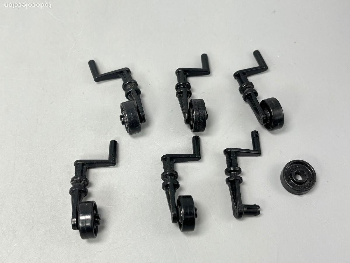 Playmobil: PLAYMOBIL lote siete rueda aparcamiento remolque