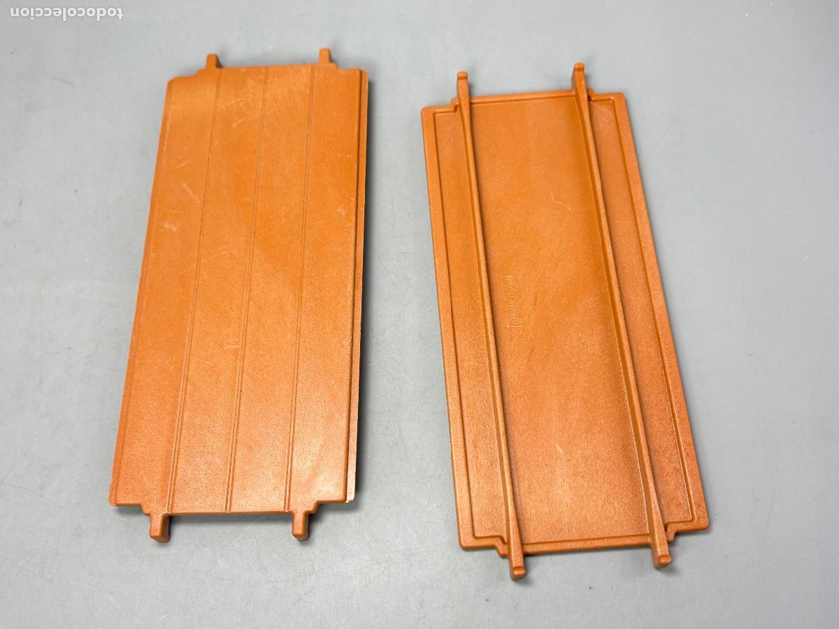 Playmobil: PLAYMOBIL lote base alargada base techo casa castillo