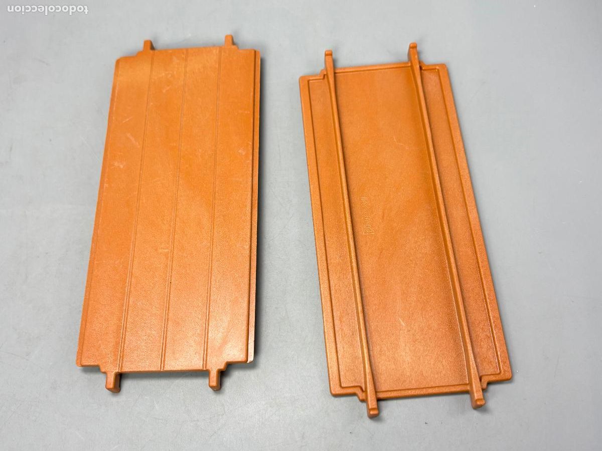 Playmobil: PLAYMOBIL lote base alargada base techo casa castillo