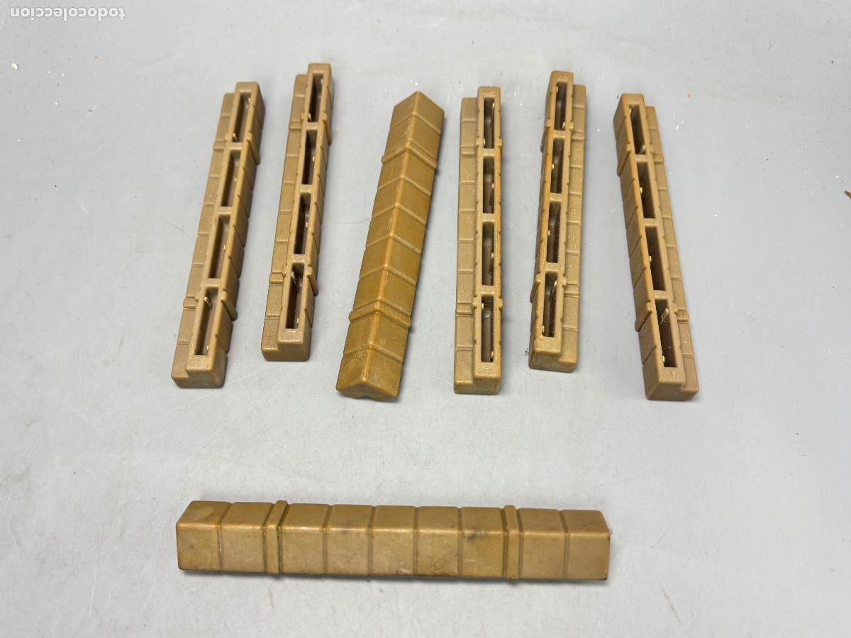 Playmobil: PLAYMOBIL lote pilar uni&oacute;n dos caras casa castillo