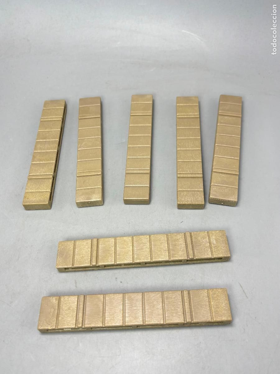 Playmobil: PLAYMOBIL lote pilar uni&oacute;n dos caras casa castillo