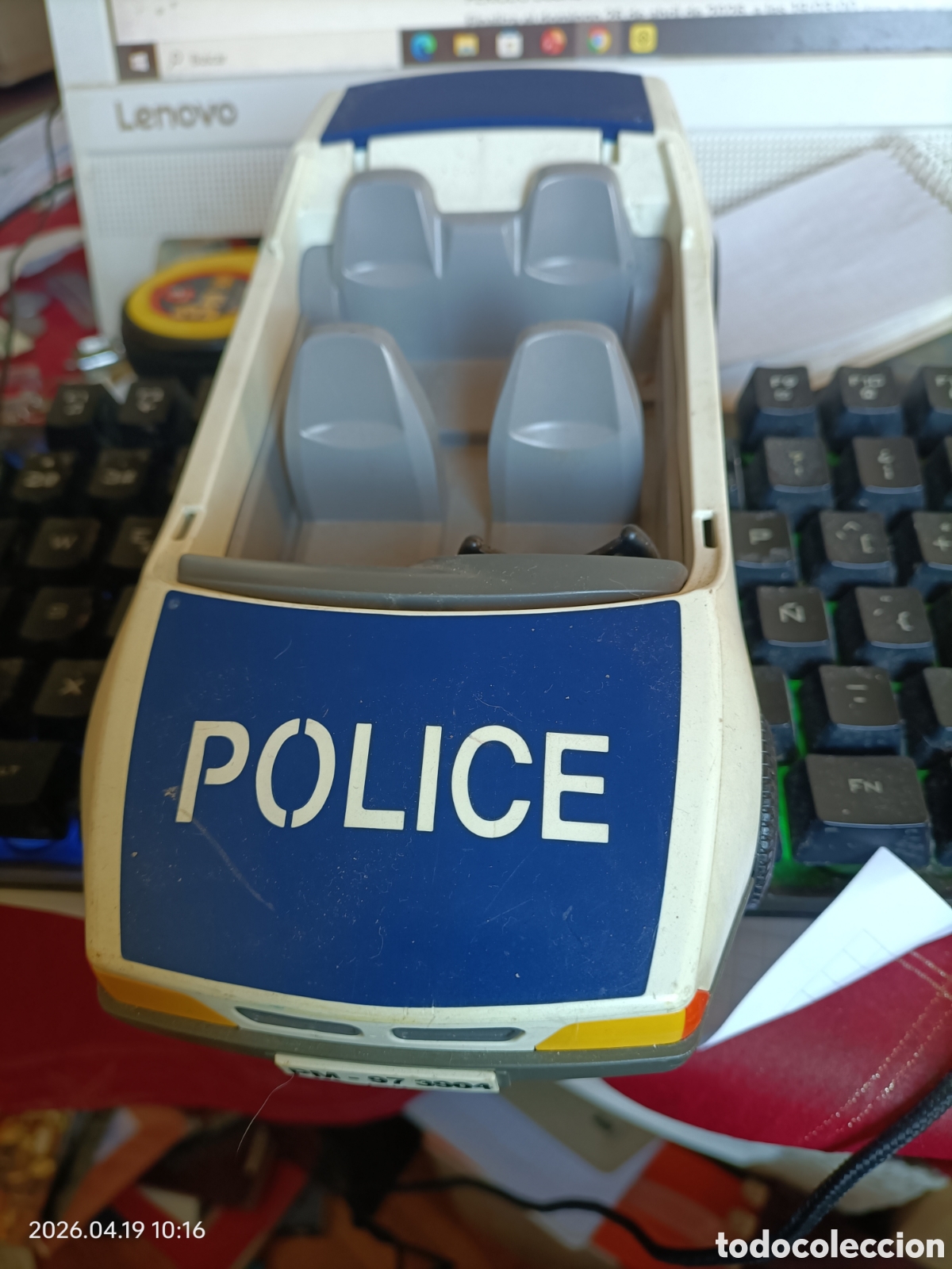 Playmobil: PLAYMOBIL COCHE POLICIA POLICE , COMPLETAR O PIEZAS