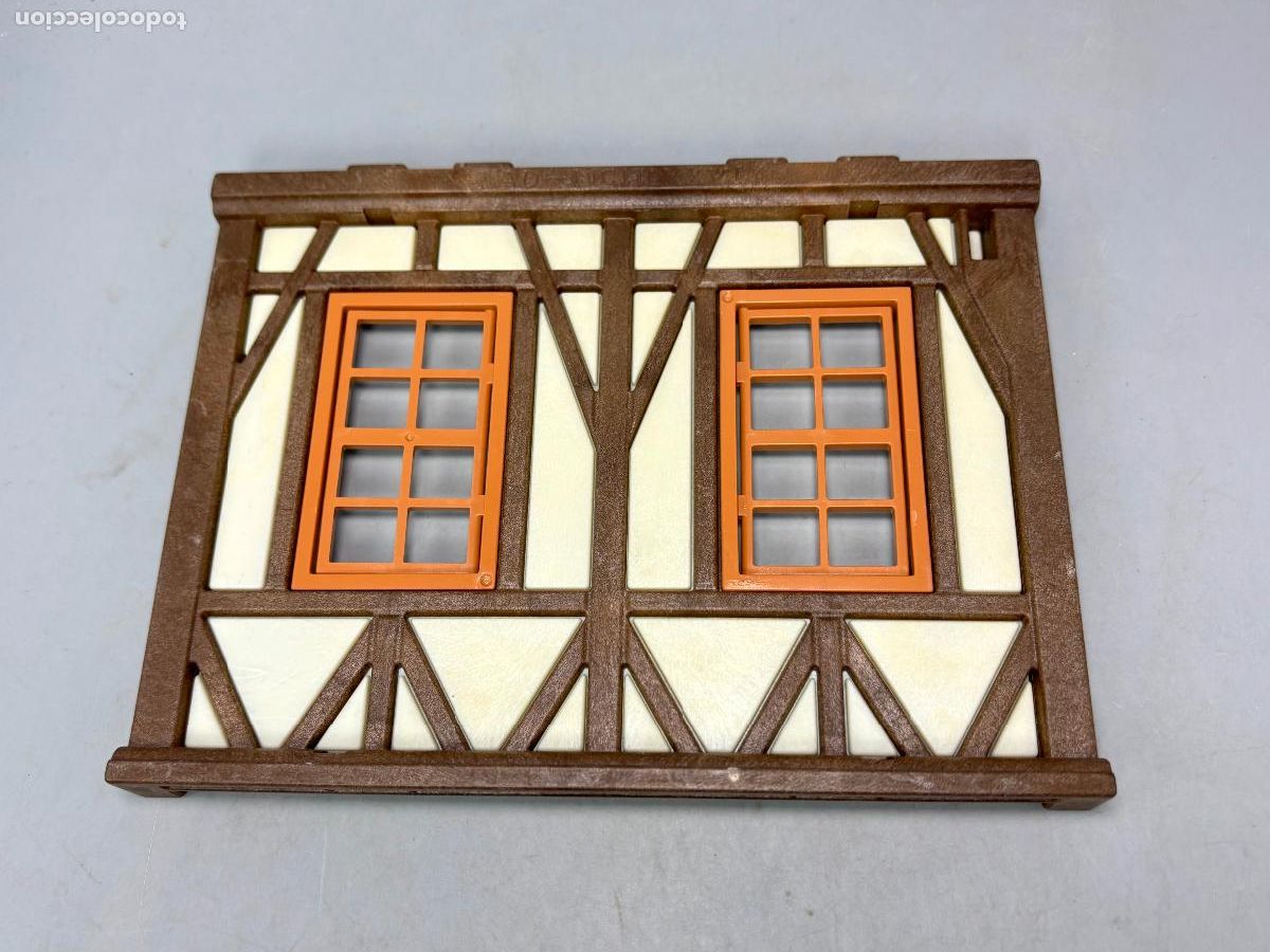 Playmobil: PLAYMOBIL pared trasera con ventanas torre castillo