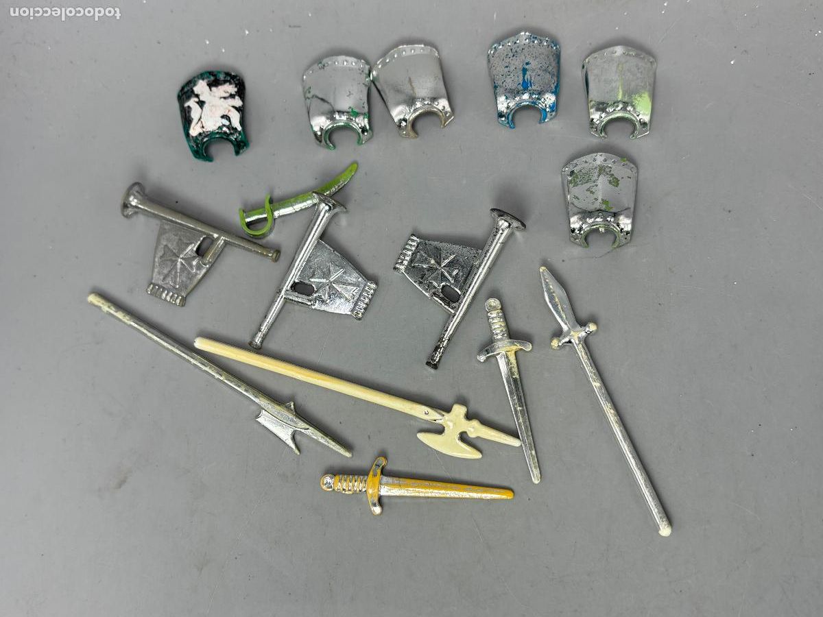 Playmobil: PLAYMOBIL lote casco peto arma soldado medieval