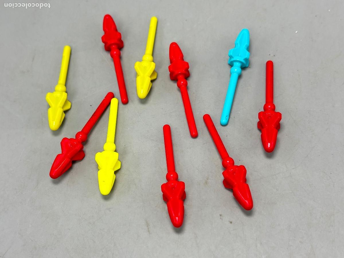 Playmobil: PLAYMOBIL lote proyectil mango corto rojo amarillo