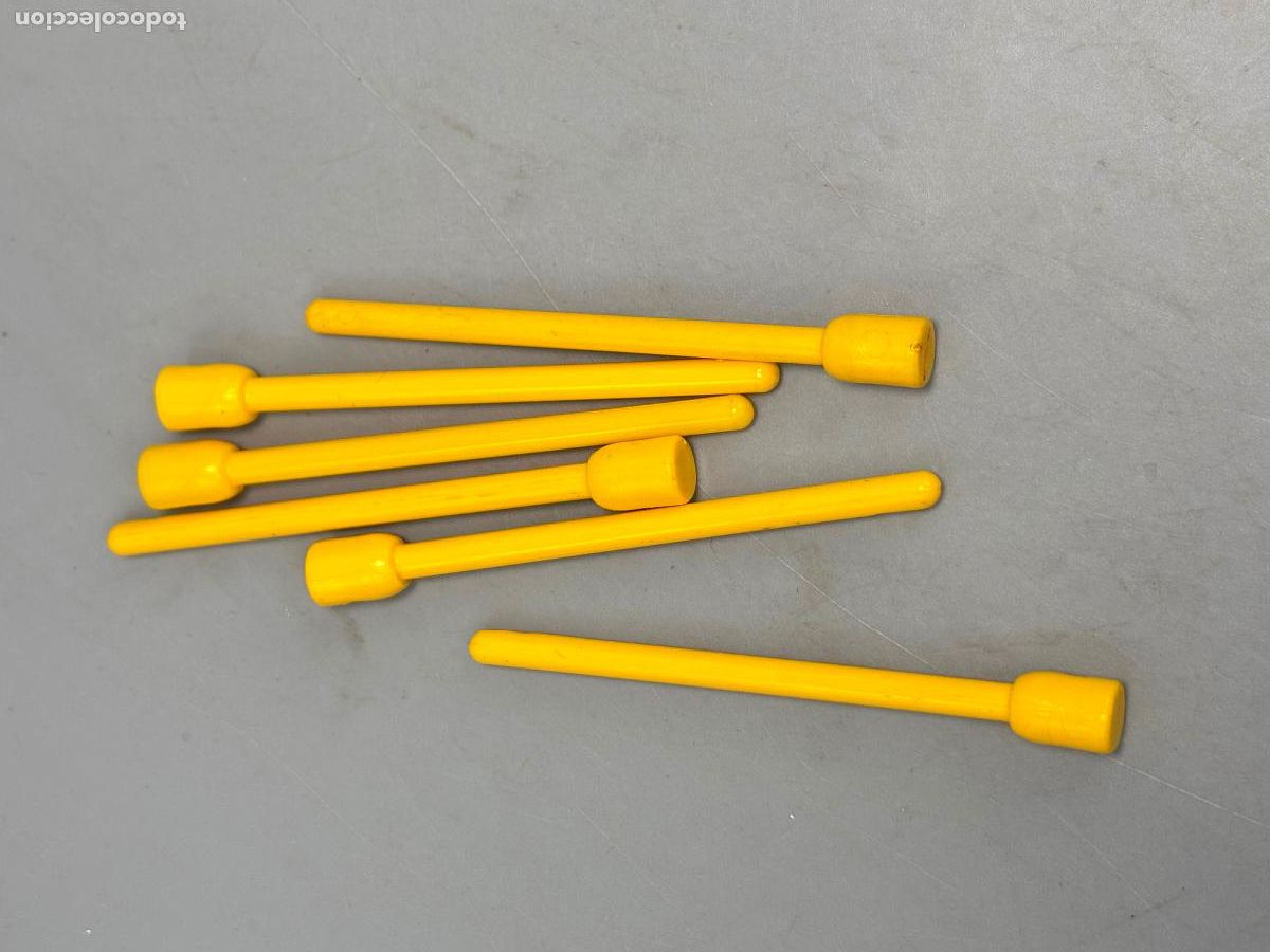 Playmobil: PLAYMOBIL lote limpia tubo ca&ntilde;&oacute;n amarillo