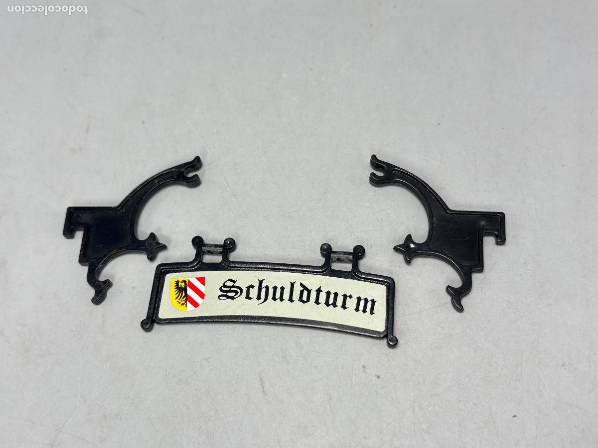 Playmobil: PLAYMOBil 3445 letrero con soportes torre