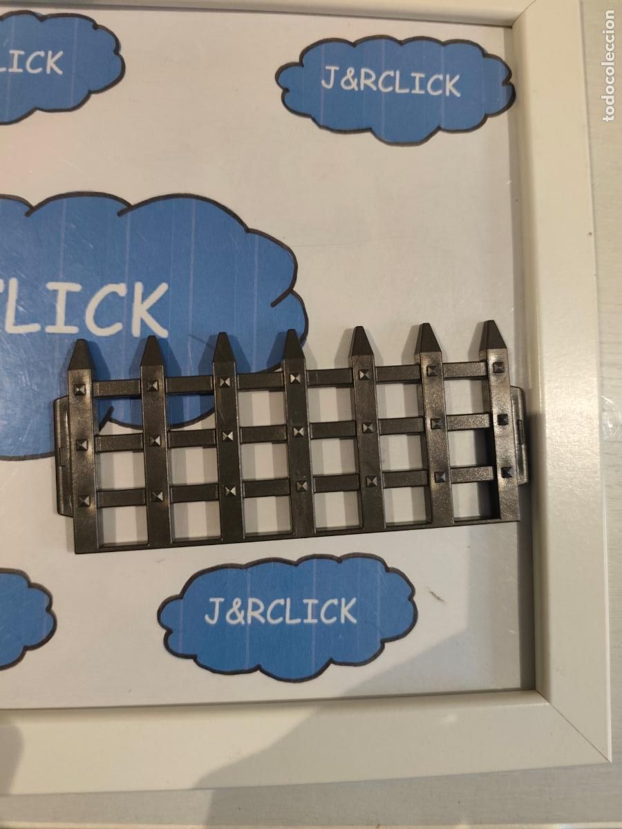 Playmobil: Playmobil repuesto rejas castillo puerta