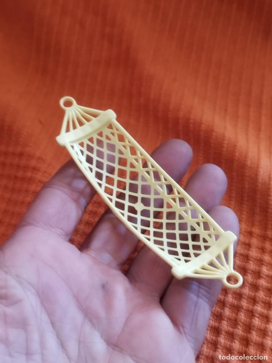 Playmobil: Figura playmobil. Hamaca de barco, isla, casa, caba&ntilde;a.