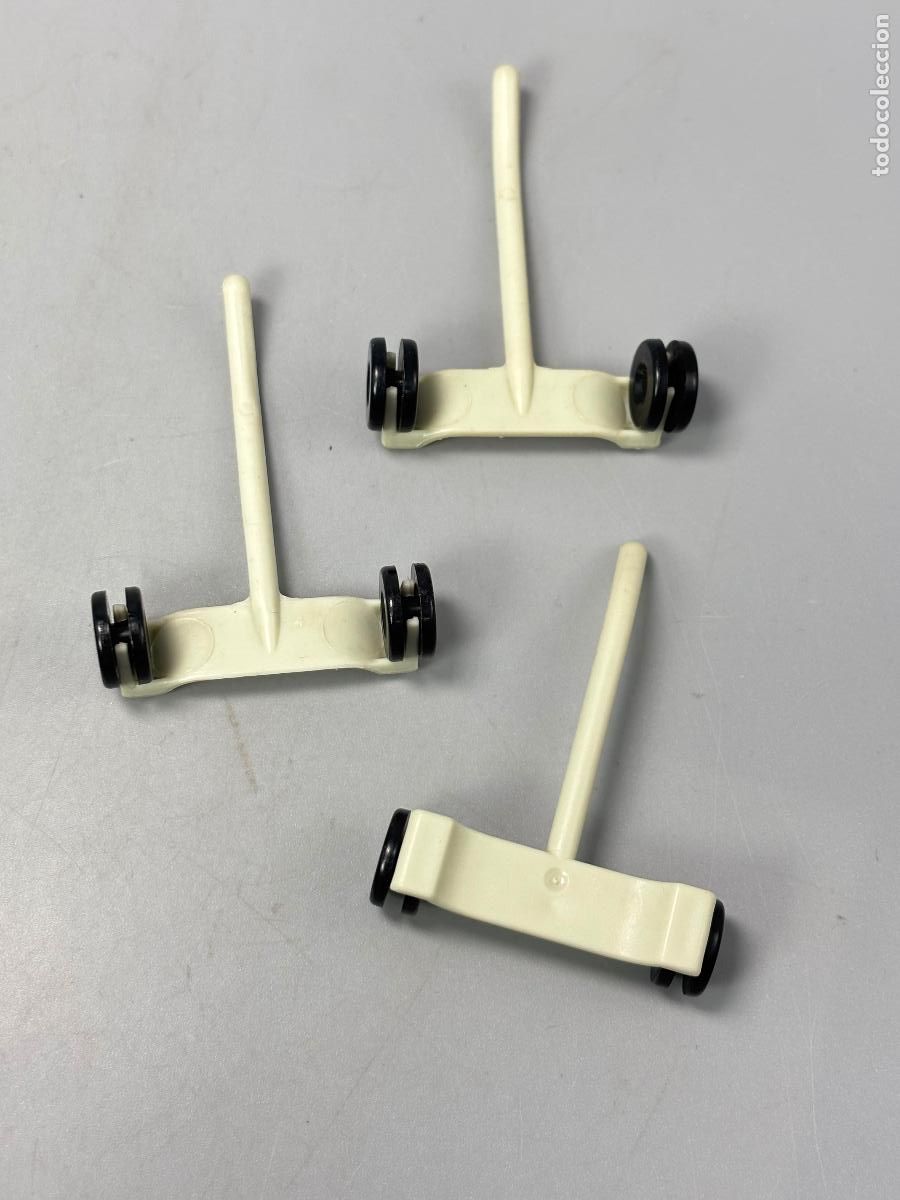 Playmobil: playmobil lote rueda carro basura extintor