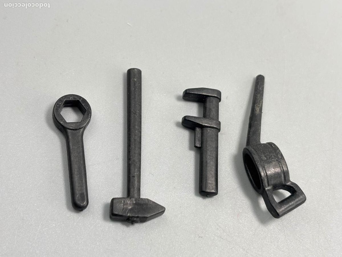 Playmobil: playmobil 3766 4005 4017 lite herramienta mec&aacute;nico negra tren dep&oacute;sito