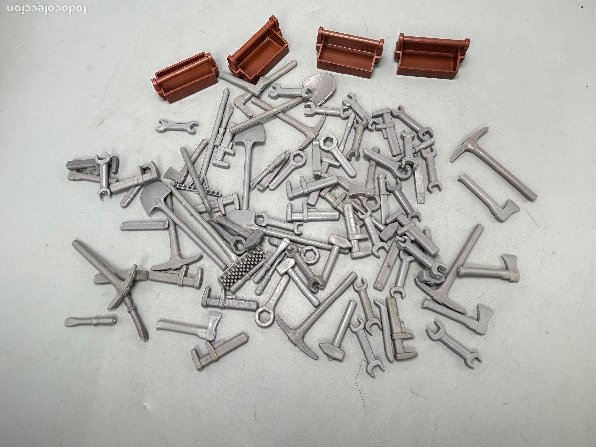 Playmobil: playmobil lote herramientas con caja obra taller