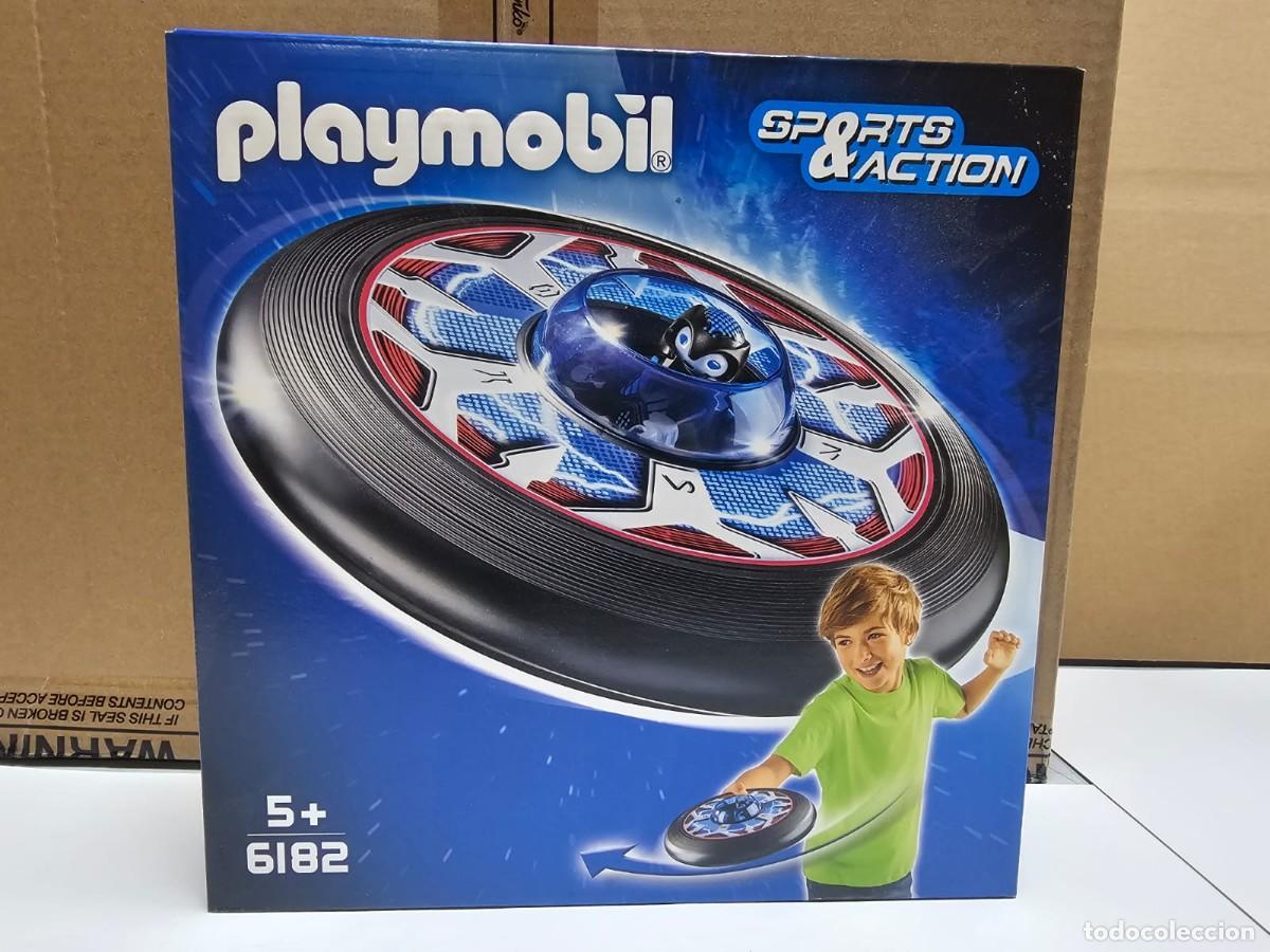 Playmobil: PLAYMOBIL 6182 DISCO VOLADOR (FRISBEE) CON ALIEN, A&Ntilde;O 2014, NUEVO, CERRADO