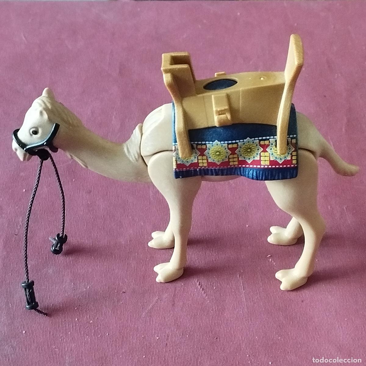 Playmobil: CAMELLO - CON MANTA Y SILLA - BELEN - BEDUINOS - ANIMALES - PLAYMOBIL