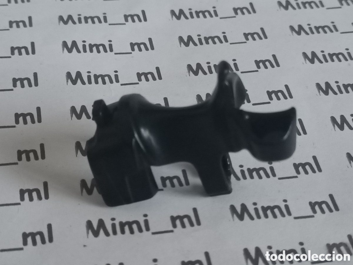 Playmobil: Playmobil montura negra con bolsillo rifle caballo western oeste silla